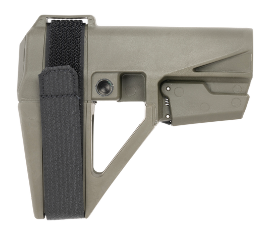 Sba5 Riser SB Tactical SBA5 Pistol Stabilizing Brace, 5-Position Adjustable, OD G ...