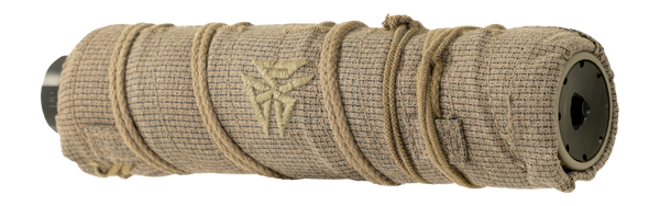 Burn Proof Gear Flow 556 TI/762 TI Suppressor Cover Kevlar FDE BPG