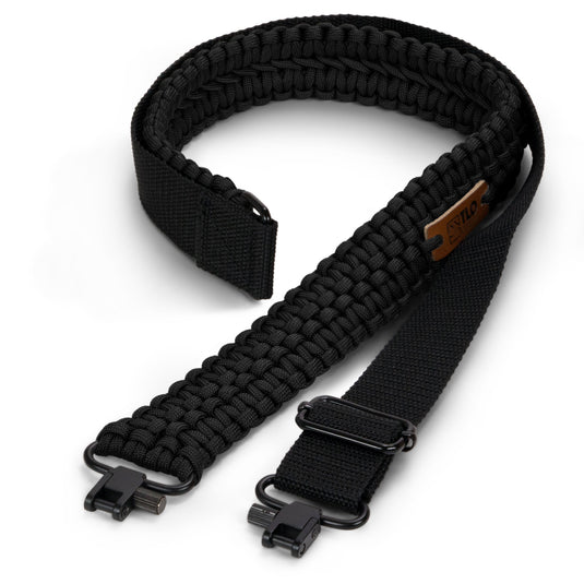 TLO Outdoors Adjustable 2-Point Paracord Tactical Gun Sling for Rifle, Shotgun, and Crossbows