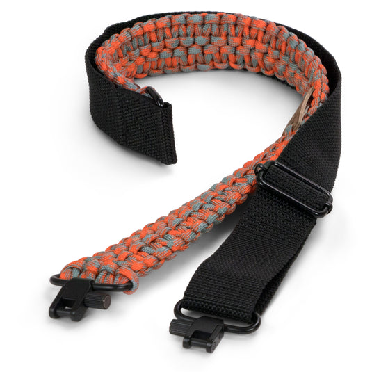 TLO Outdoors Adjustable 2-Point Paracord Tactical Gun Sling for Rifle, Shotgun, and Crossbows