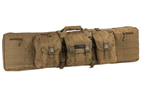 TLO Outdoors Tactical Double Rifle Gun Case with Shoulder Straps