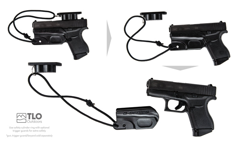 Load image into Gallery viewer, GunMag@ Gun Magnet Mounts (2 Magnetic Mounts) - TLO Outdoors

